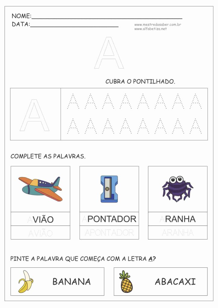 1 - Vogais do Alfabeto