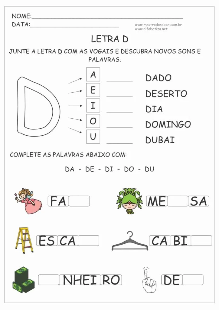 Acervo Atividades de Alfabetização - 607 páginas - Mestre do Saber - Loja