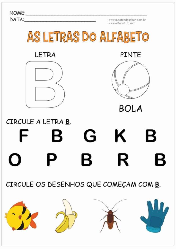 2 - As Letras do Alfabeto