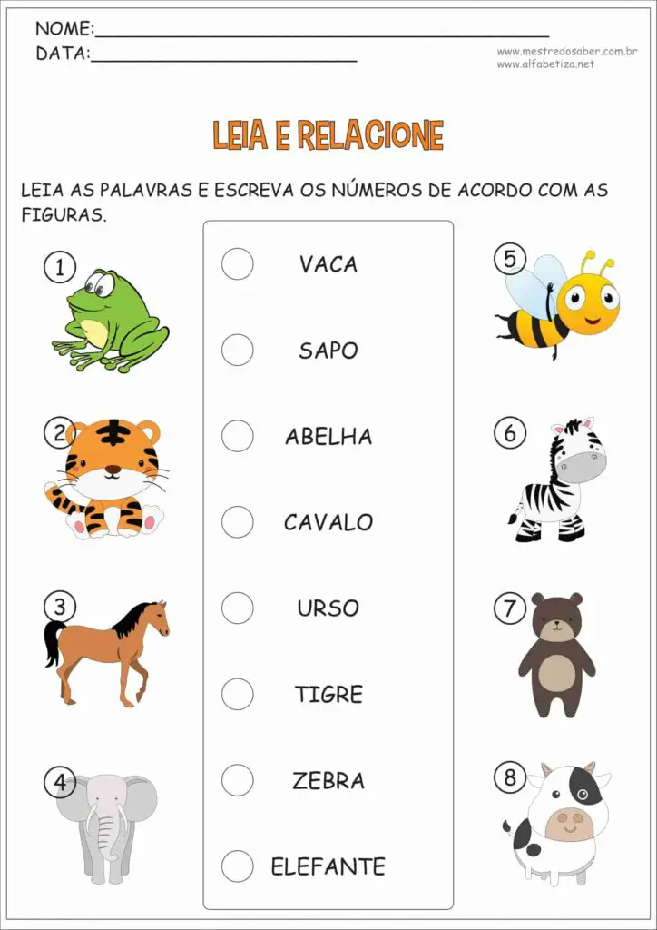 2 - Atividades para Crianças de 6 Anos