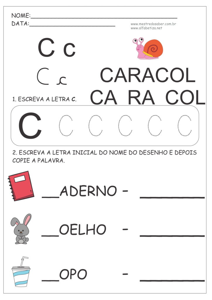 2 - Educação Infantil Atividades - Mestre do Saber