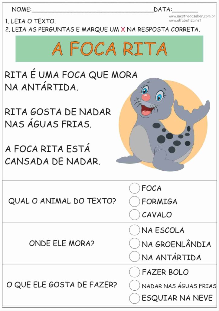 2 - Leitura de Texto e Interpretação
