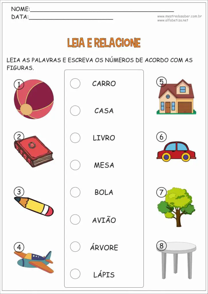 3 - Atividades para Crianças de 6 Anos