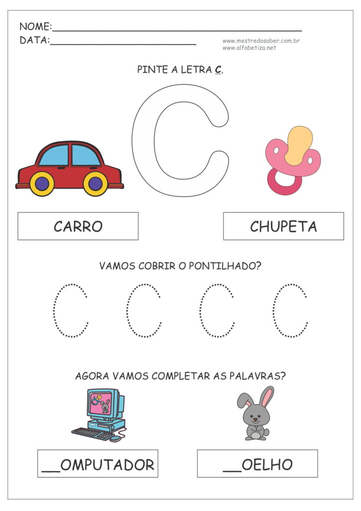 3 - Educação Infantil Atividades - Mestre do Saber