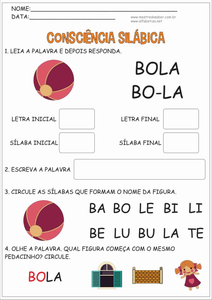 5 - Consciência Silábica