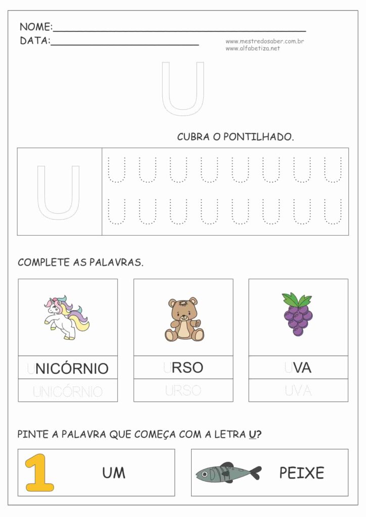 5 - Vogais do Alfabeto