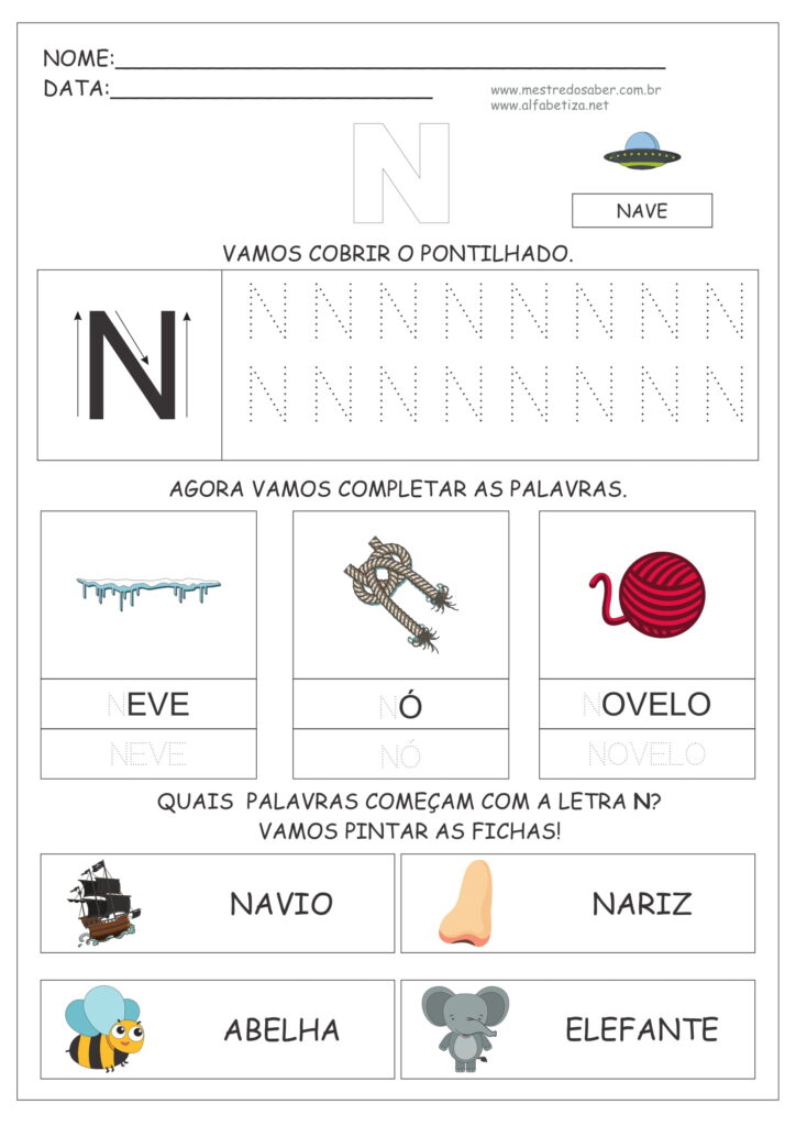 7 - Educação Infantil Atividades - Mestre do Saber