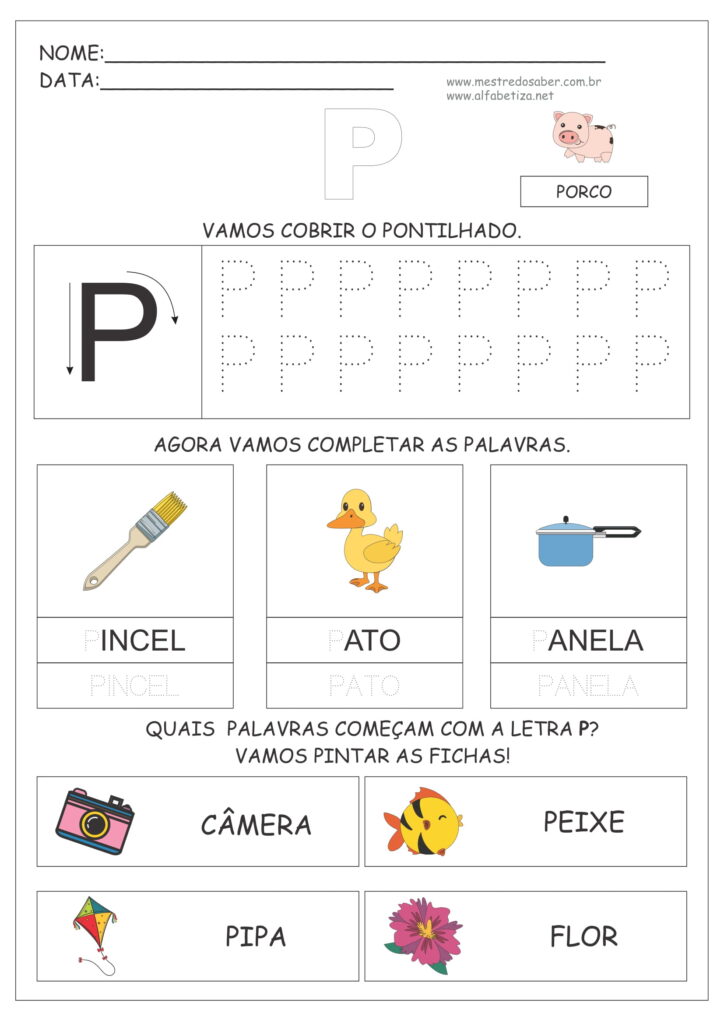 8 - Educação Infantil Atividades - Mestre do Saber