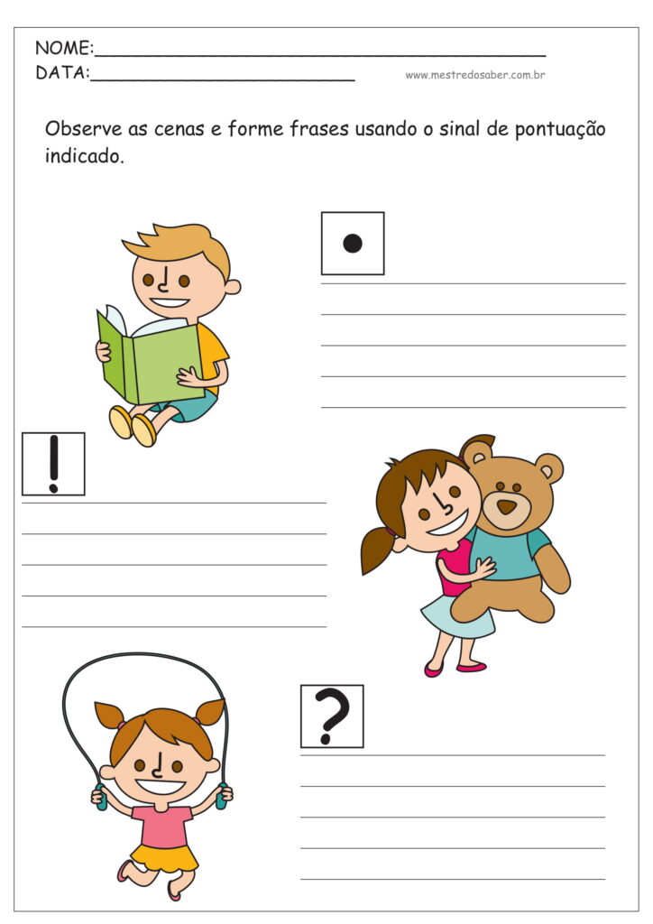 6 - Atividades de Pontuação