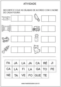 Atividade Fa Fe Fi Fo Fu Para Alfabetização Para Imprimir  Atividades de  alfabetização, Atividades alfabetização e letramento, Atividades de silabas