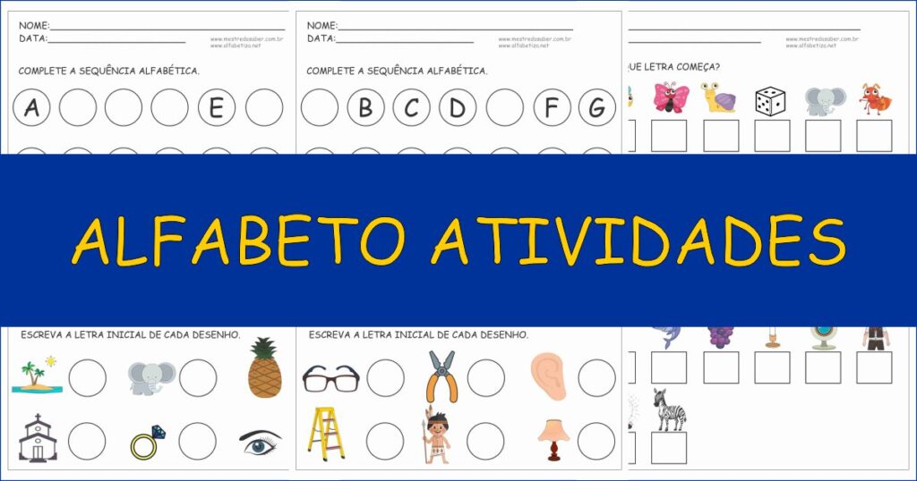 capa alfabeto atividades 1