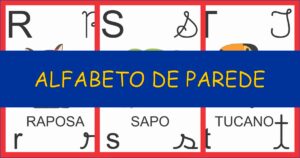 Alfabeto de Parede