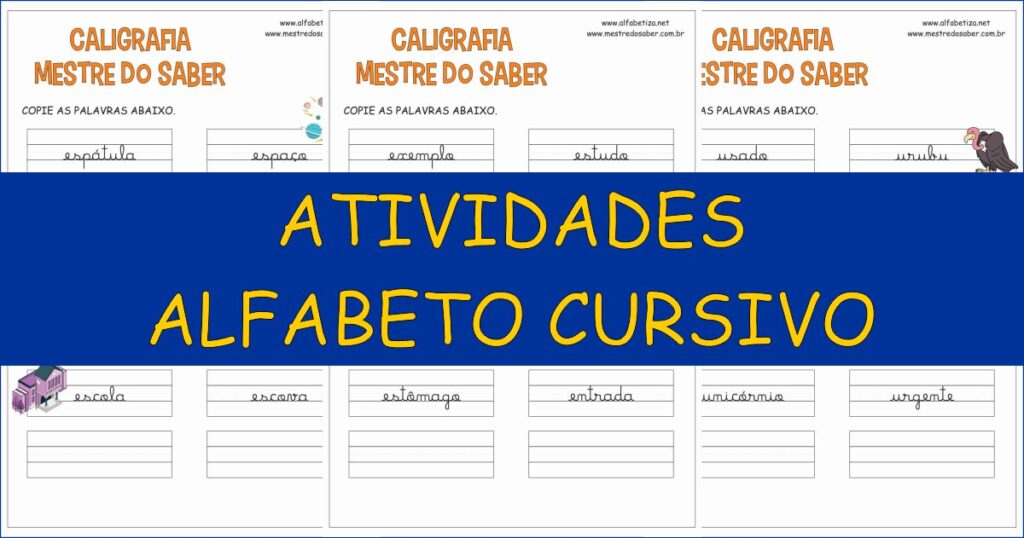 capa atividades alfabeto cursivo 1