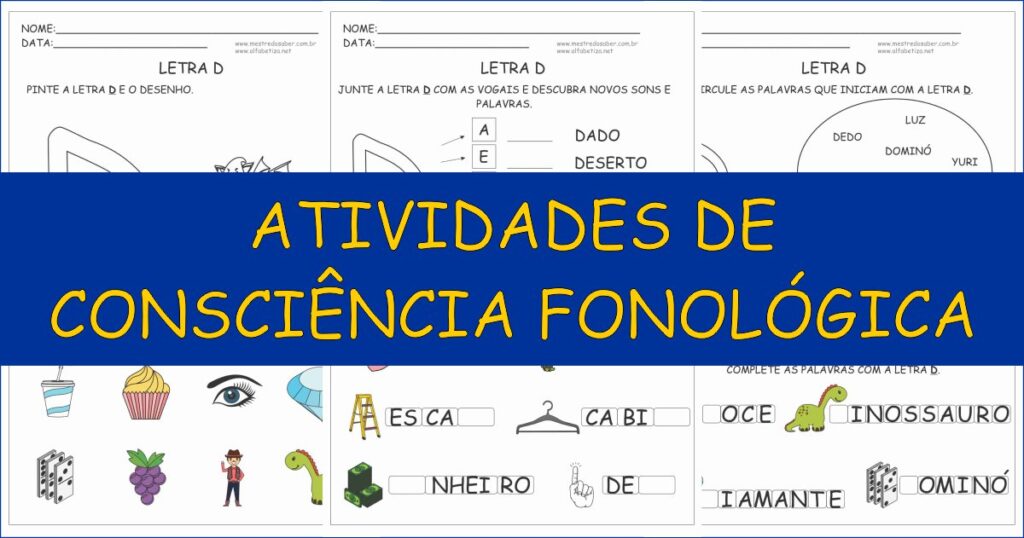 capa atividades de consciencia fonologica 1