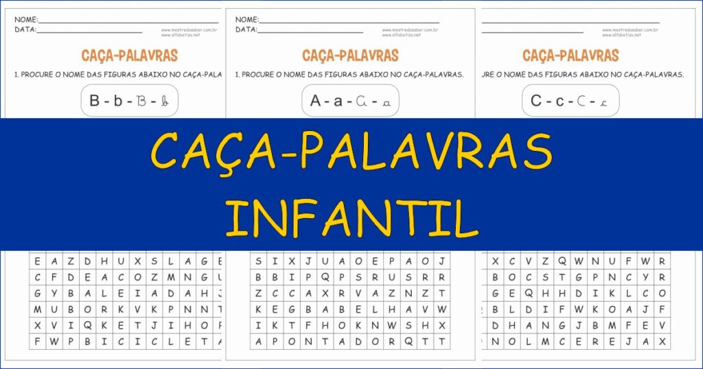 capa caca palavras infantil 1