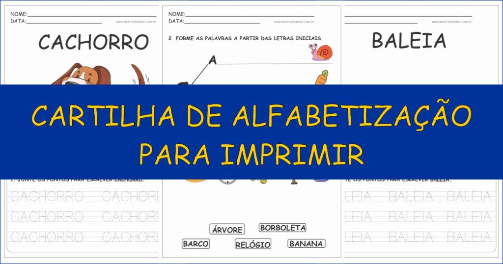 Cartilha de Alfabetização para Imprimir 2 capa cartilha de alfabetizacao para imprimir