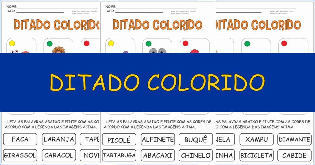 capa ditado colorido 1