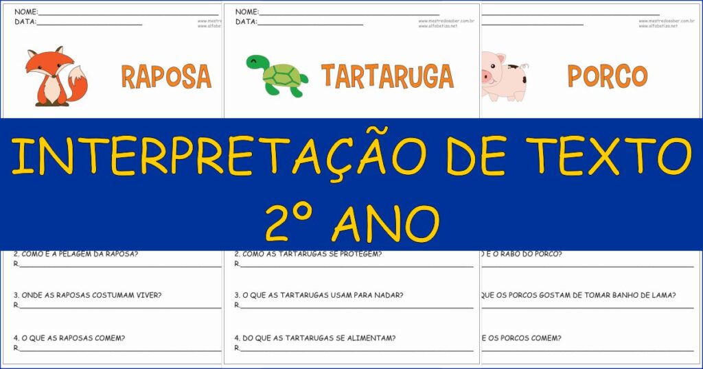 capa interpretacao de texto 2 ano 1