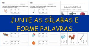 Junte as Sílabas e forme Palavras - Mestre do Saber