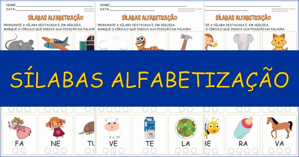 Sílabas Alfabetização 2 capa silabas alfabetizacao 1