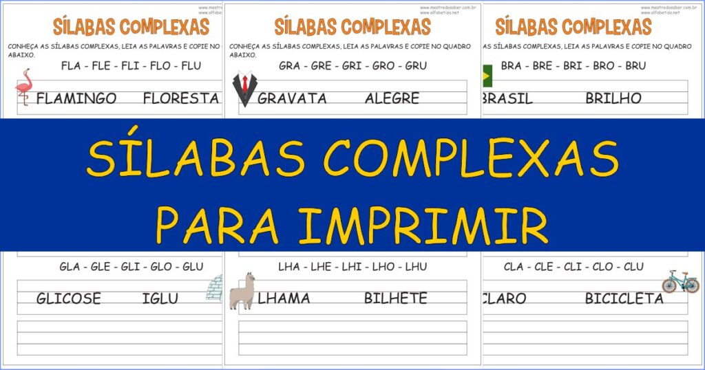 capa silabas complexas para imprimir 4