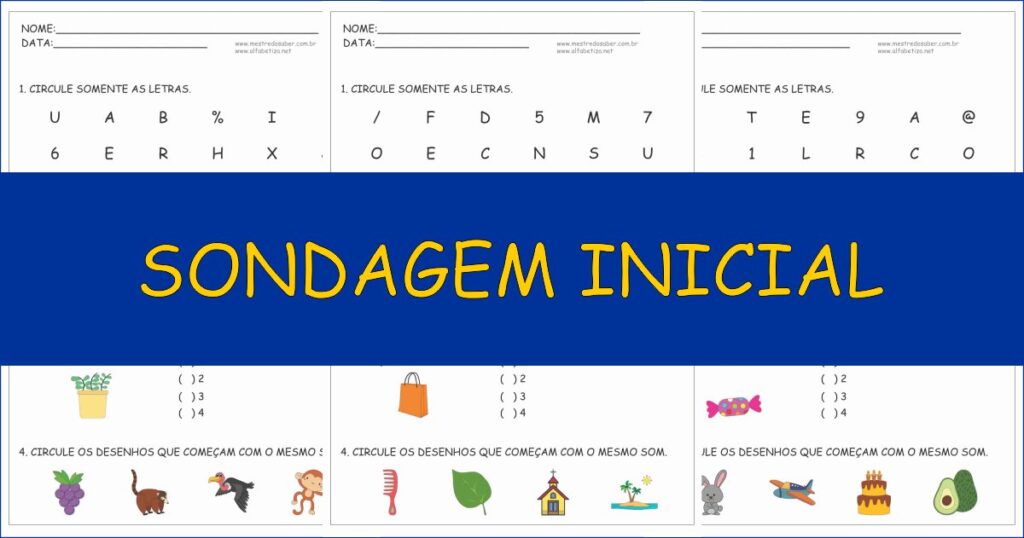 capa sondagem inicial 1