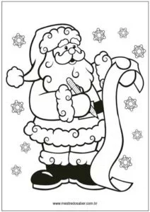 Atividades de Natal para Colorir: Imprimir PDF