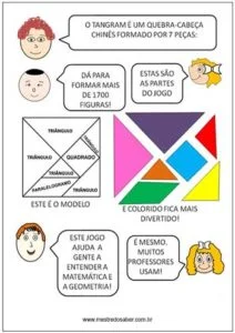 Atividades com Tangram para 3º ano - Mestre do Saber